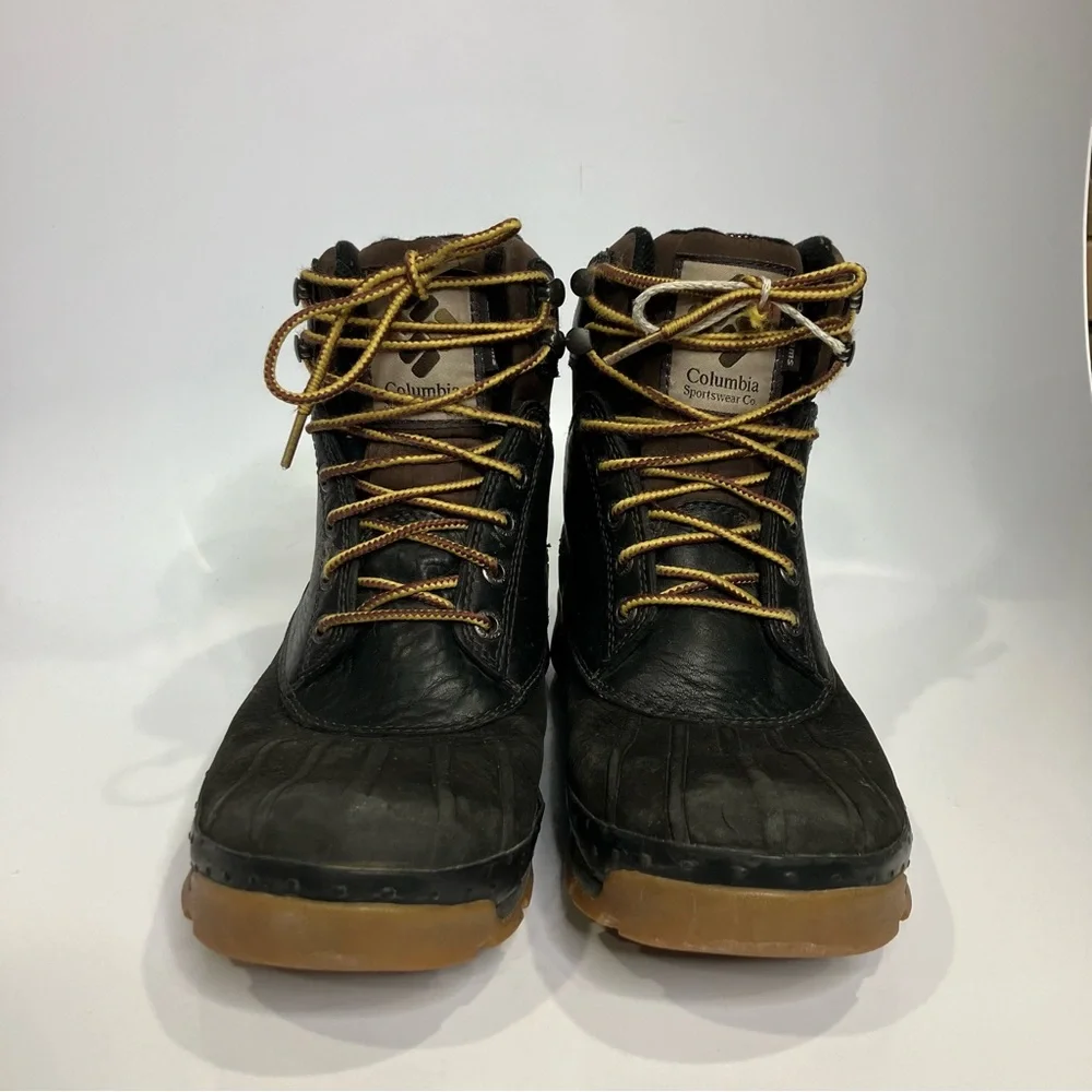 Columbia Bugaboot original lace up winter boots Omni heat waterproof‎ men’s 7.5